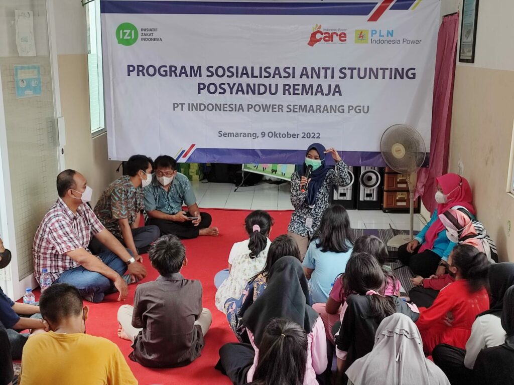 Sosialisasi Anti Stunting Sinergi Pt Indonesia Power Semarang Pgu Dan