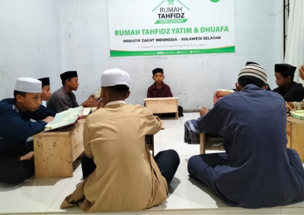 Santri Rumah Tahfidz Yatim Duafa Izi Sulsel Sukses Selesaikan Hafalan