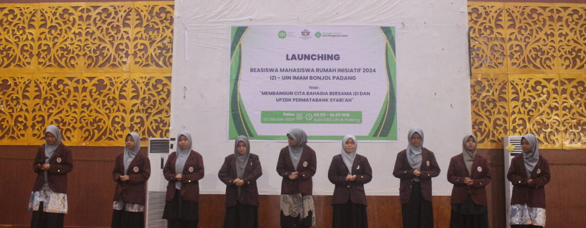 Launching Program Beasiswa Mahasiswa IZI Sumbar