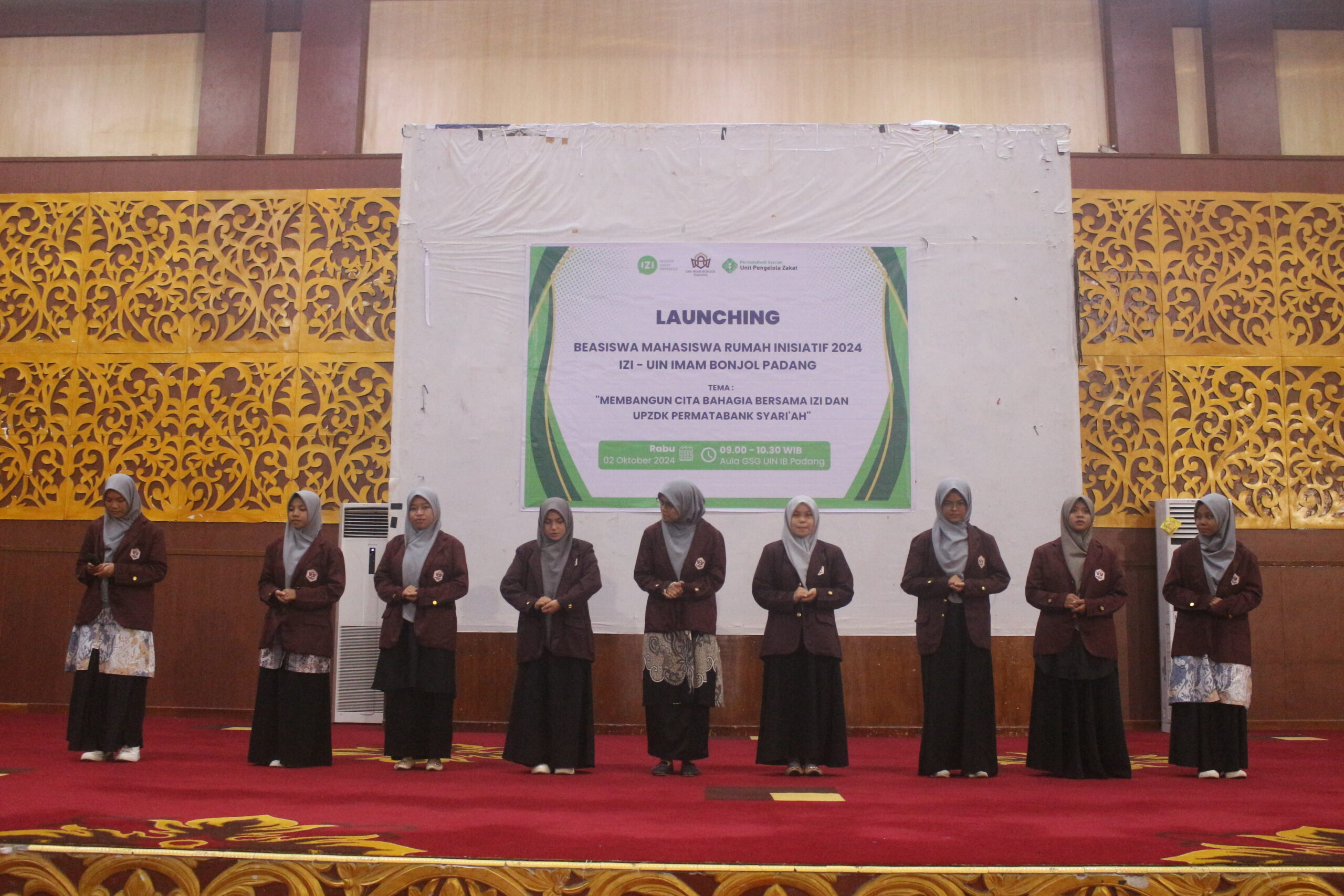 Launching Program Beasiswa Mahasiswa IZI Sumbar