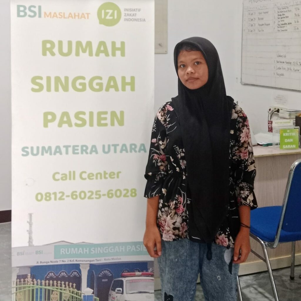 Huswatun, Pasien RSP IZI Sumut