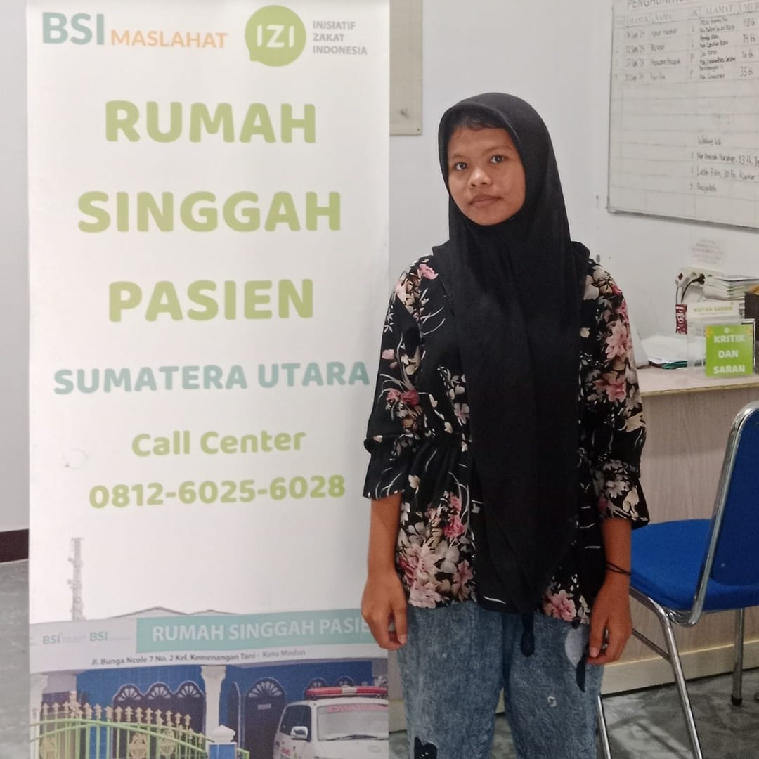 Huswatun, Pasien RSP IZI Sumut