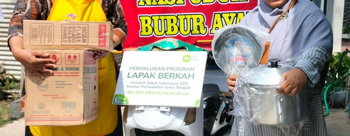 Bantuan Lapak Berkah untuk Ibu 3 Anak