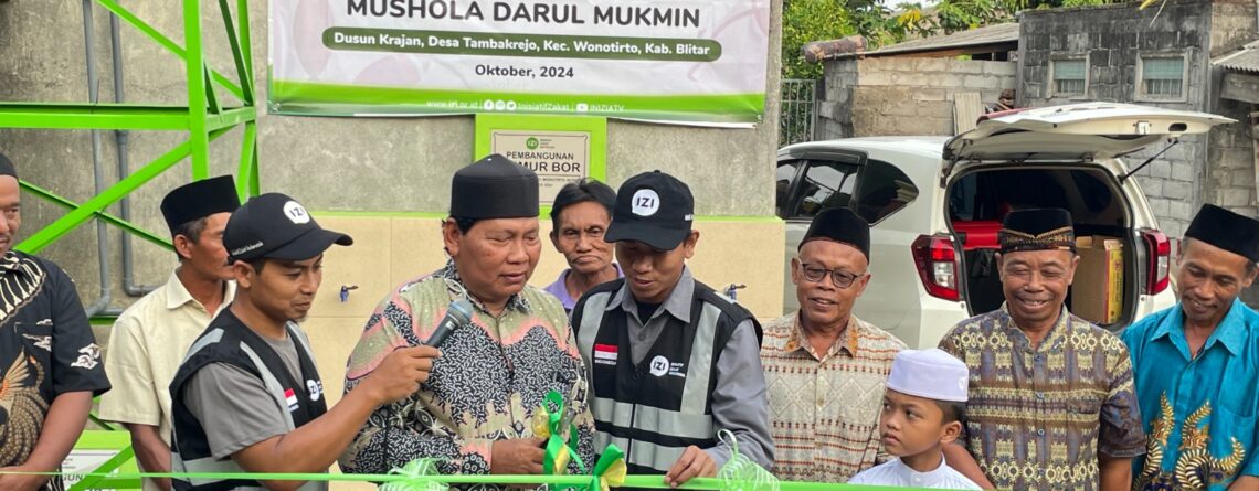 Peresmian Sumur Bor IZI Jatim