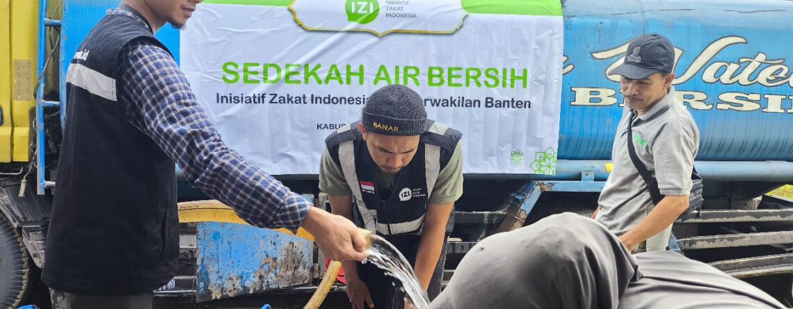 Penyaluran Air Bersih di Banten