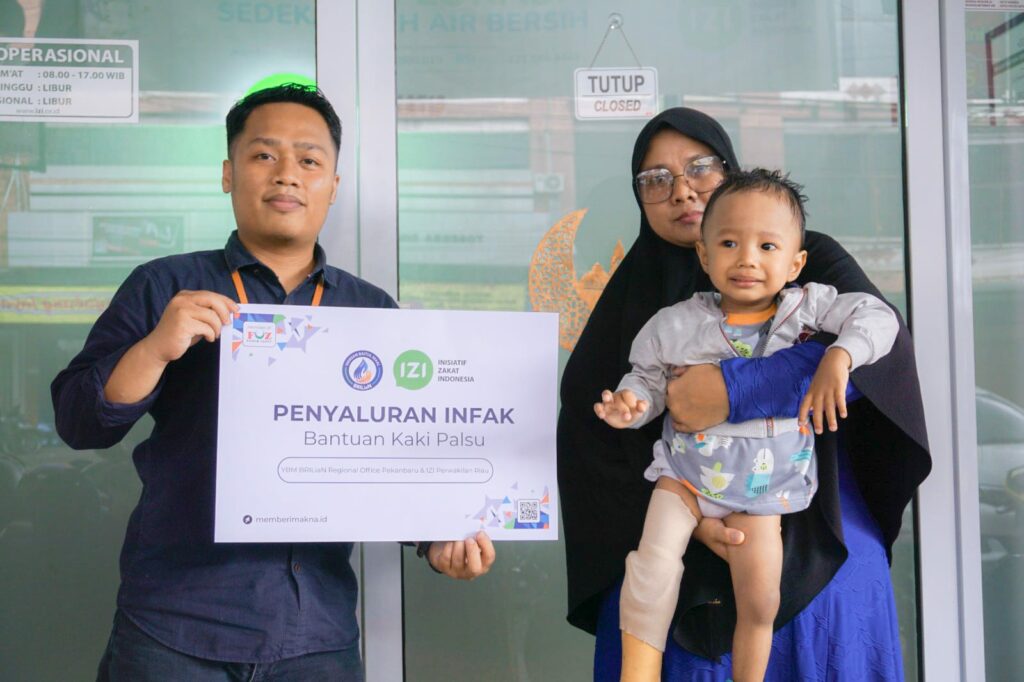 Bantuan Kaki Palsu untuk Nizam