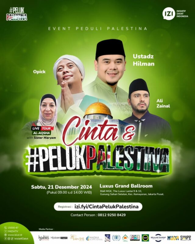 Konser Akhir Tahun IZI, Cinta & Peluk Palestina