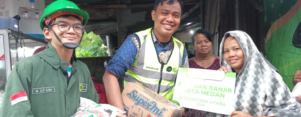 Bantuan Kebutuhan Mendesak Banjir di Kota Medan