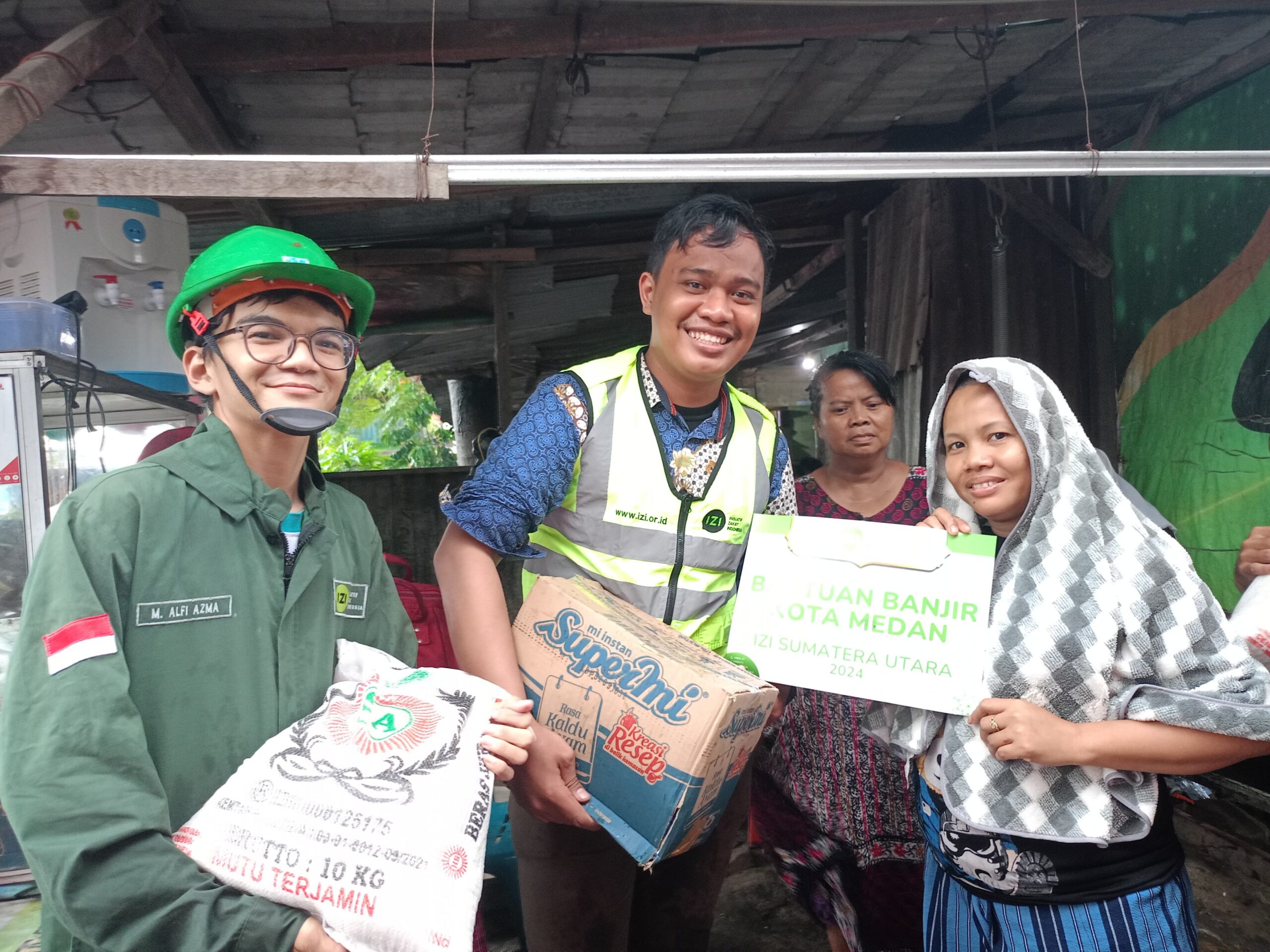 Bantuan Kebutuhan Mendesak Banjir di Kota Medan