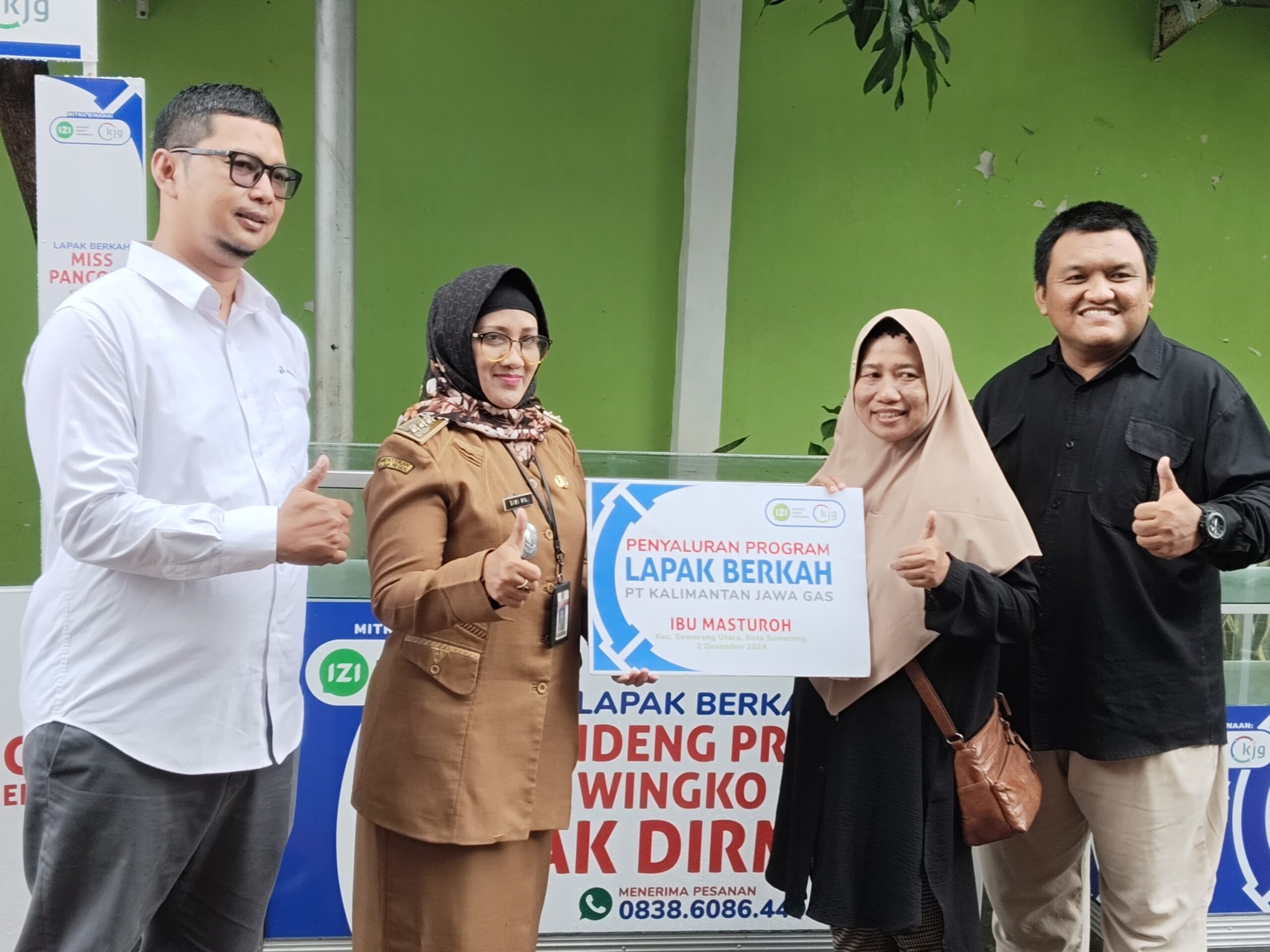 Lapak Berkah Bank Panin Bersama IZI Jateng