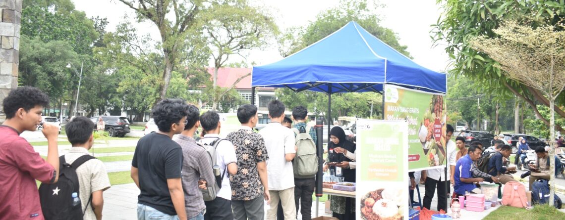 Makan Siang Gratis di Kota Medan