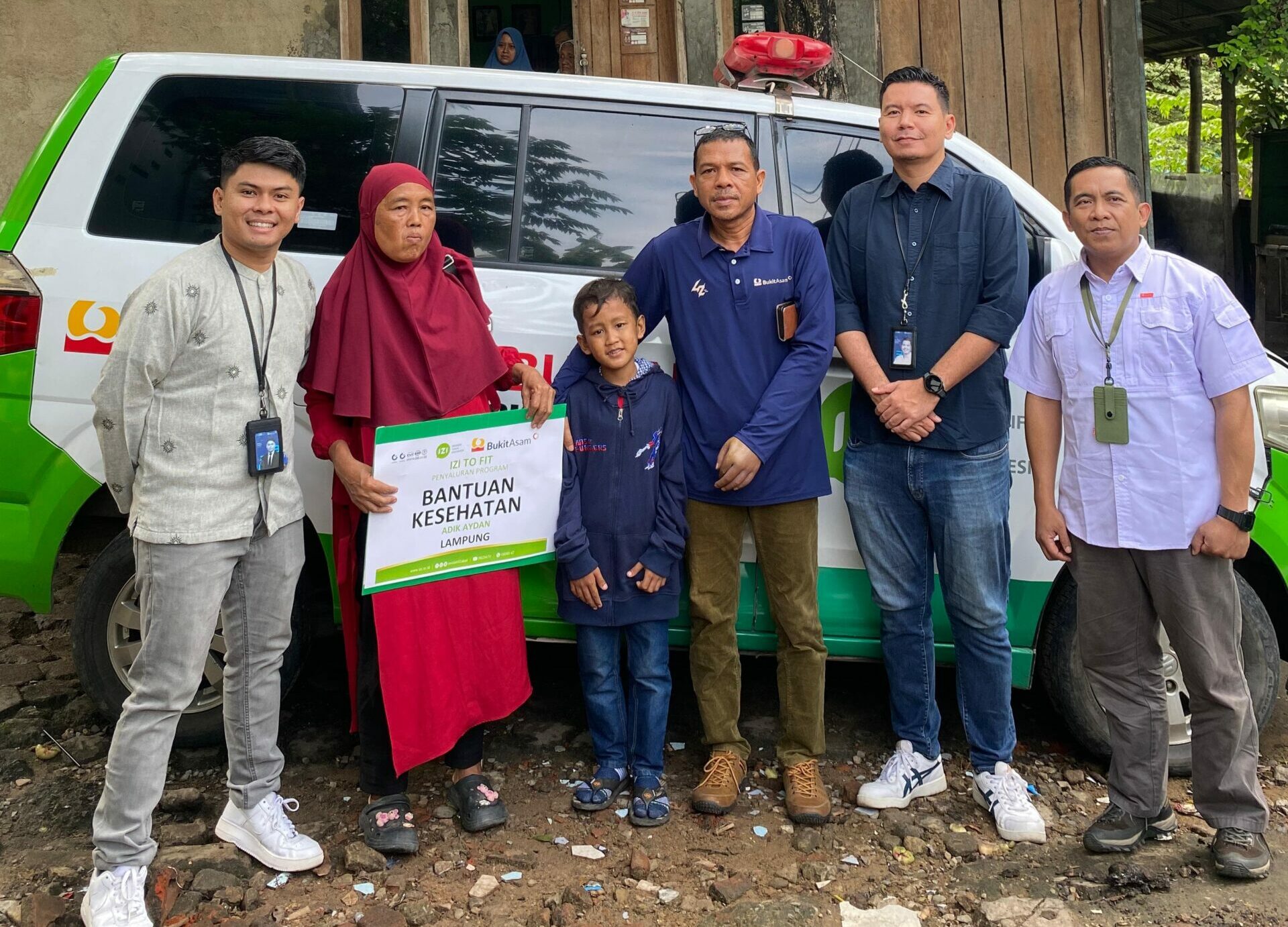 PT Bukit Asam & IZI Dukung Pengobatan Aydan