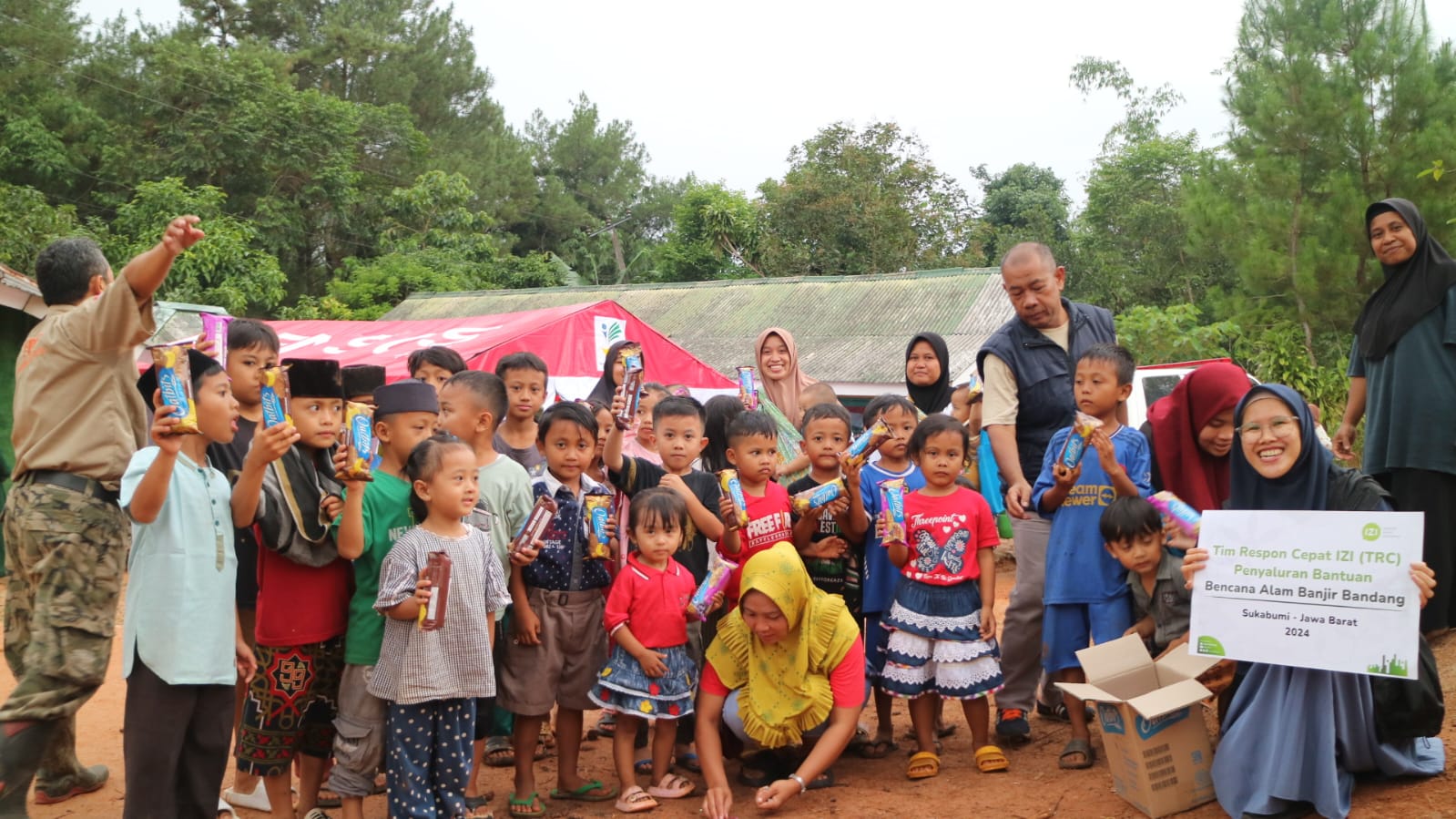 Bantuan untuk Warga Terdampak Longsor