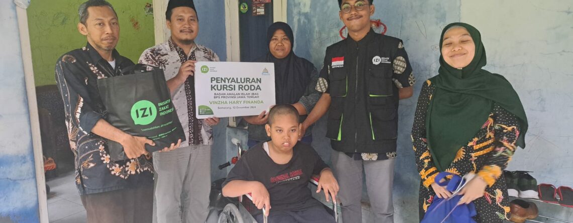 Penyaluran Kursi Roda untuk Penyandang Disabilitas