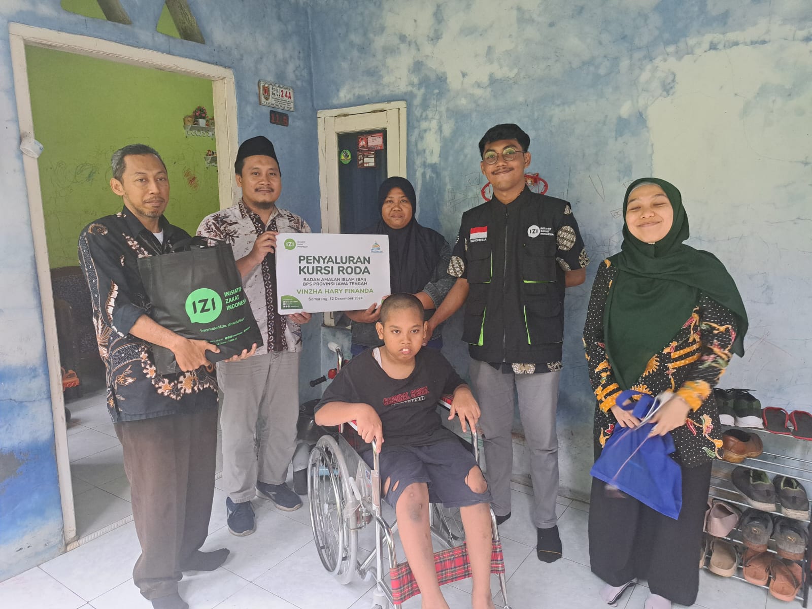 Penyaluran Kursi Roda untuk Penyandang Disabilitas