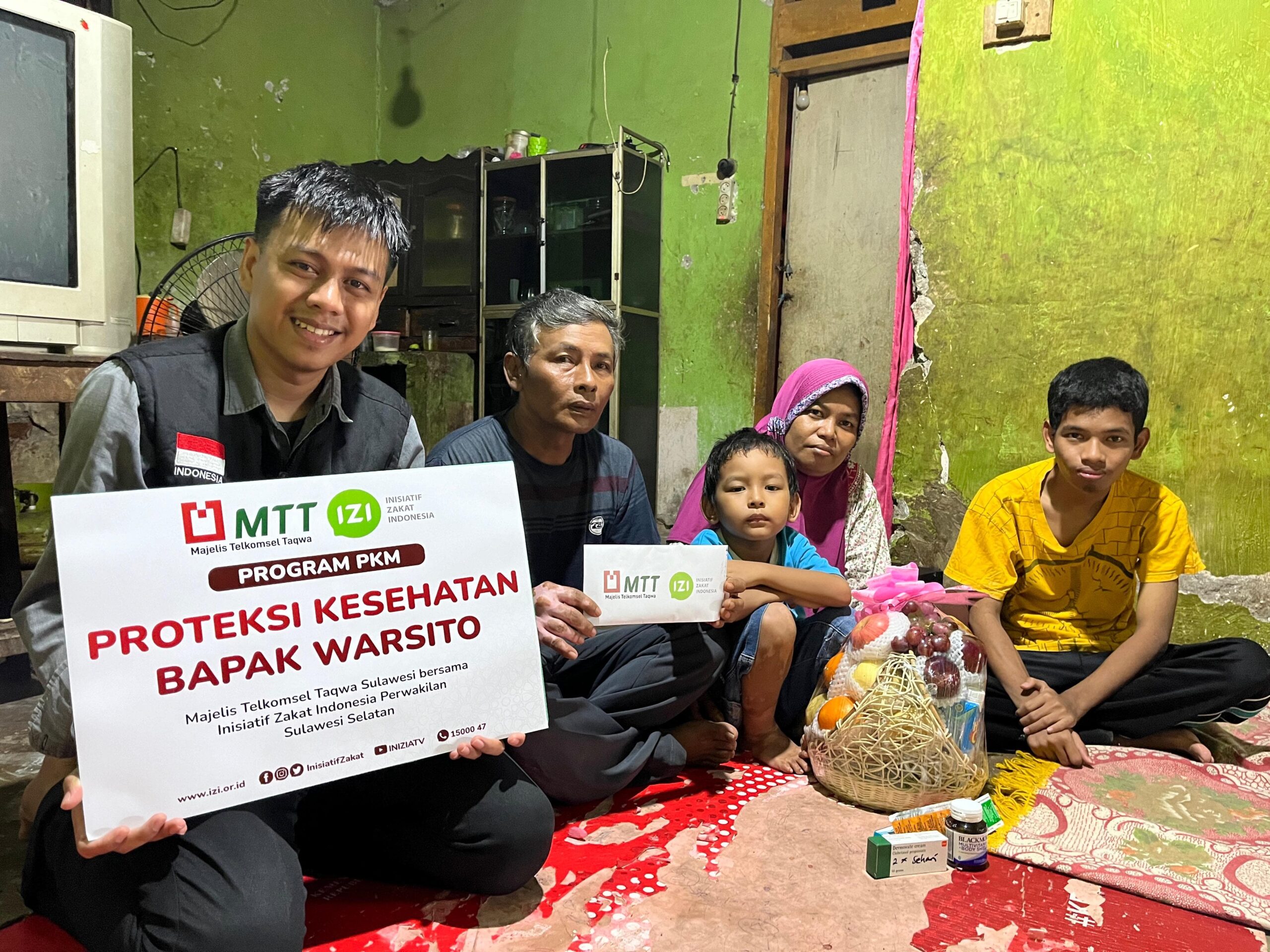 Bantuan Kesehatan untuk Pak Warsito