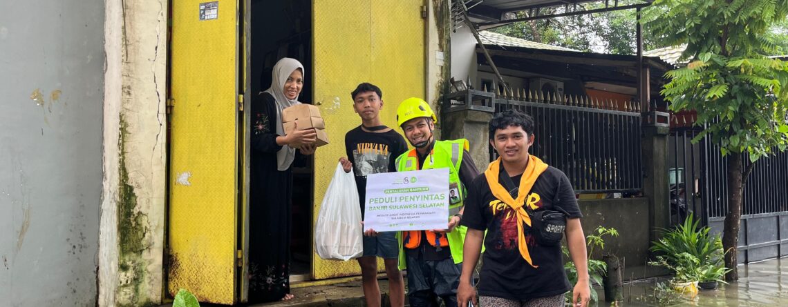 Bantuan untuk Banjir di Makassar