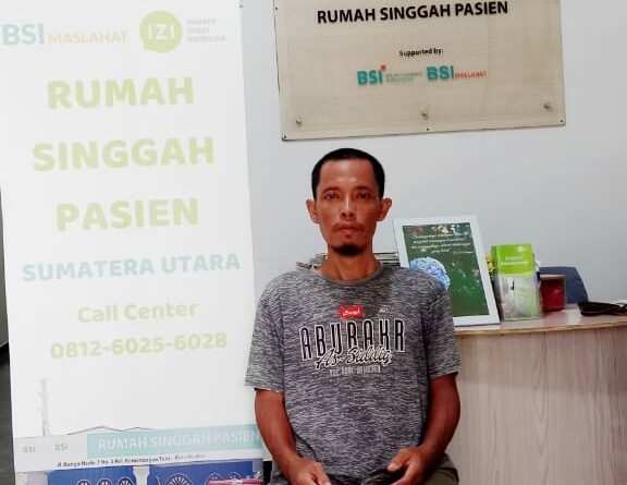 Rino, Pasien Kanker Usus RSP IZI Sumut